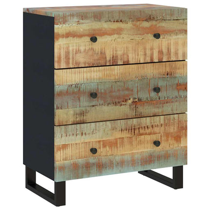 Skänk 60x33x75 cm massivt återvunnet trä