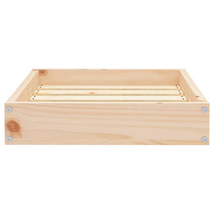 Hundbädd 51,5x44x9 cm massiv furu
