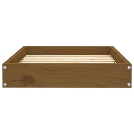 Hundbädd honungsbrun 61,5x49x9 massiv furu