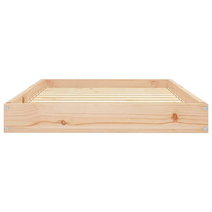 Hundbädd 91,5x64x9 cm massiv furu