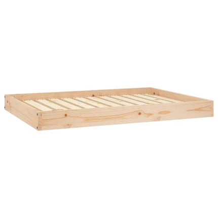 Hundbädd 101,5x74x9 cm massiv furu
