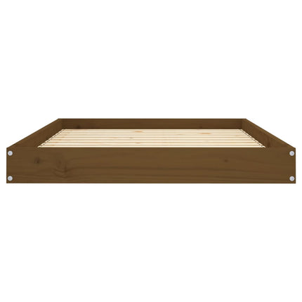 Hundbädd honungsbrun 101,5x74x9 massiv furu