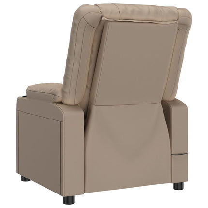 Reclinerfåtölj cappuccino konstläder