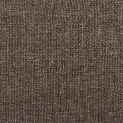 Massagefåtölj taupe tyg