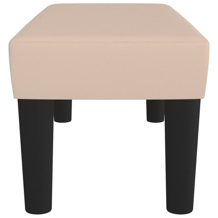Bänk cappuccino 70x30x30 cm konstläder
