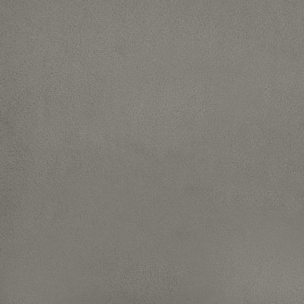 Bänk ljusgrå 100x30x30 cm sammet