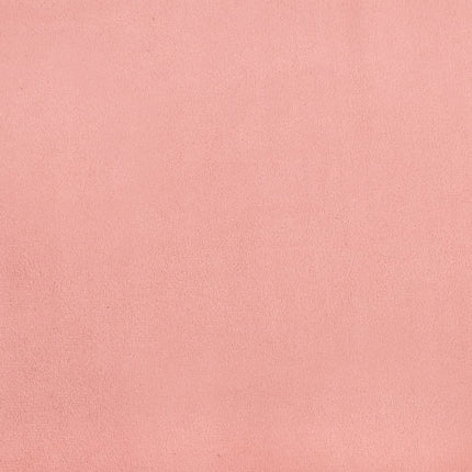 Bänk rosa 100x30x30 cm sammet