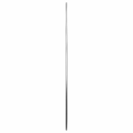 Väggspegel silver Ø 50 cm rund