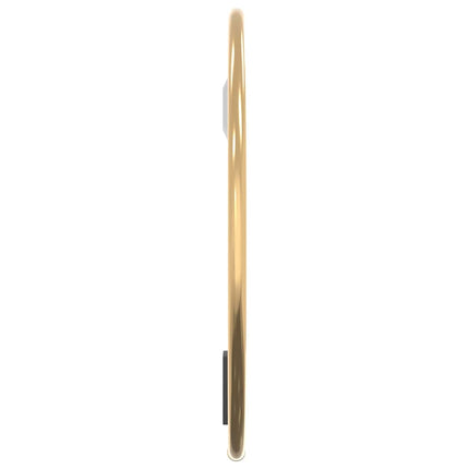Väggspegel guld Ø 20 cm rund