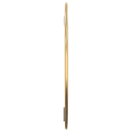 Väggspegel guld Ø 30 cm rund