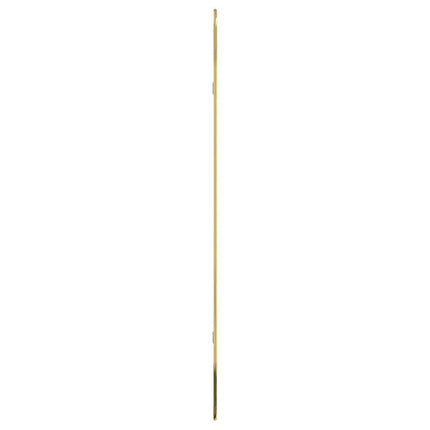 Väggspegel guld 100x45 cm oval