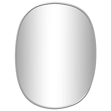 Väggspegel silver 30x25 cm