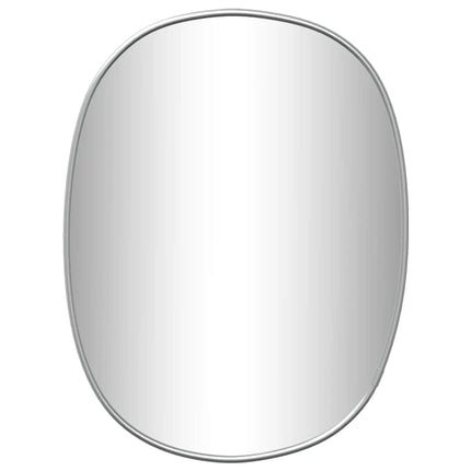 Väggspegel silver 40x30 cm