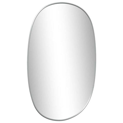 Väggspegel silver 50x35 cm