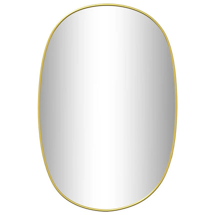 Väggspegel guld 60x40 cm