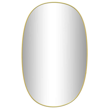 Väggspegel guld 80x50 cm