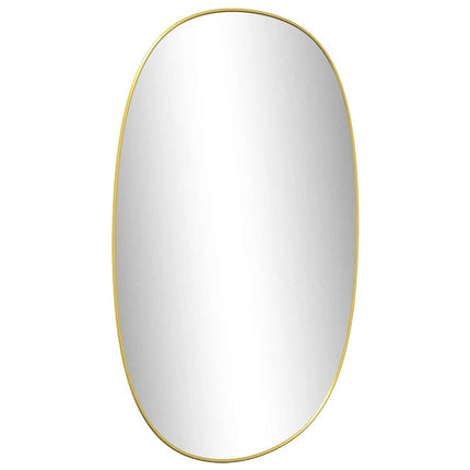 Väggspegel guld 80x50 cm