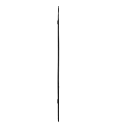 Väggspegel svart 90x40 cm