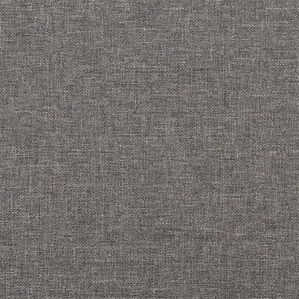 Soffa 2-sits mörkgrå 140 cm tyg