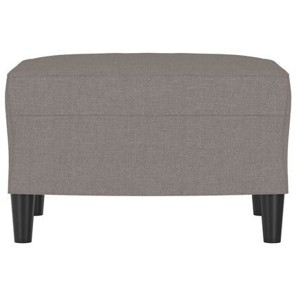Fotpall Taupe 60x50x41 cm tyg