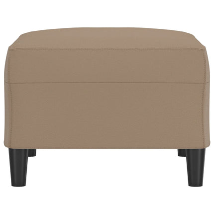 Fotpall cappuccino 70x55x41 cm konstläder