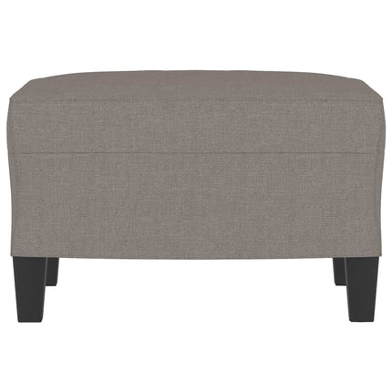 Fotpall Taupe 60x50x41 cm tyg