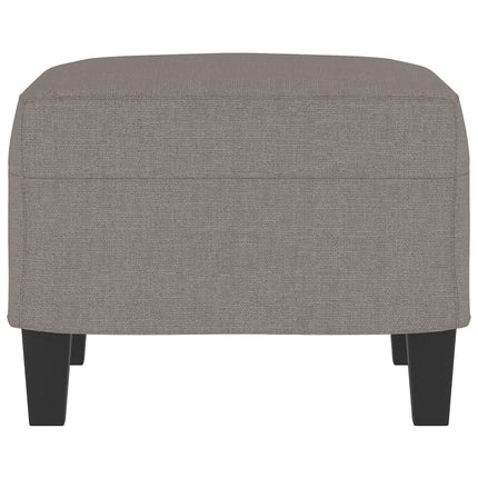 Fotpall Taupe 60x50x41 cm tyg