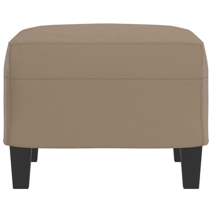 Fotpall cappuccino 60x50x41 cm konstläder