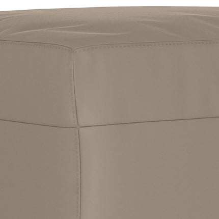 Fotpall brun 60x50x41 cm mikrofibertyg