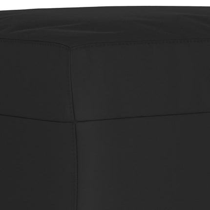 Fotpall Svart 60x50x41 cm mikrofibertyg