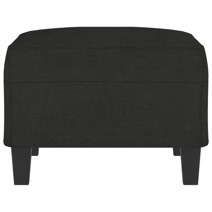 Fotpall svart 70x55x41 cm tyg