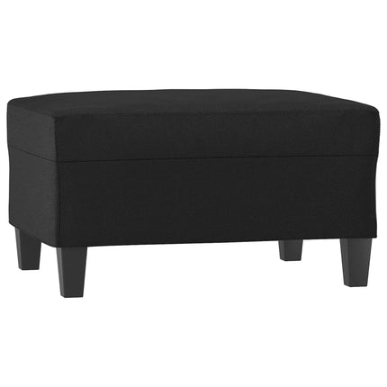 Fotpall svart 70x55x41 cm konstläder