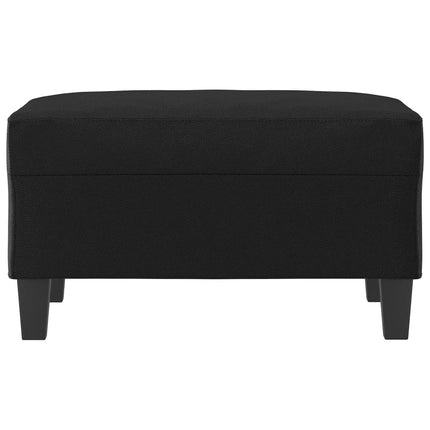 Fotpall svart 70x55x41 cm konstläder
