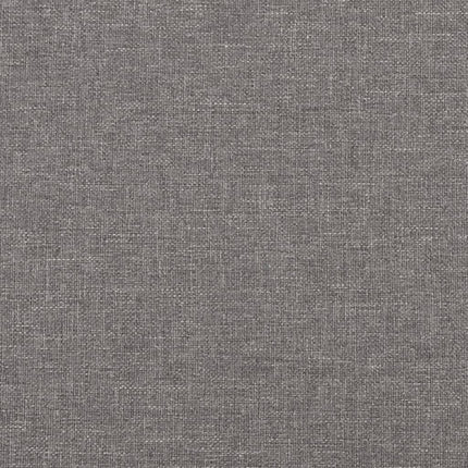 Bänk ljusgrå 70x35x41 cm tyg