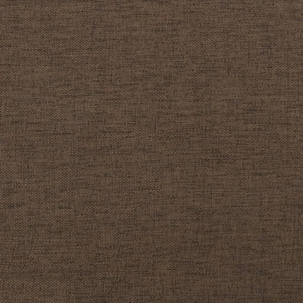 Bänk brun 100x35x41 cm tyg