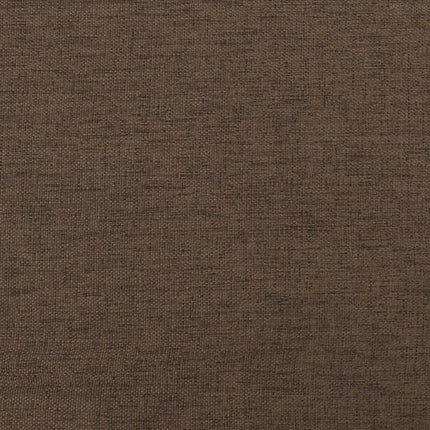 Bänk brun 70x35x41 cm tyg
