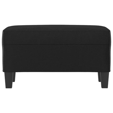 Bänk svart 70x35x41 cm konstläder