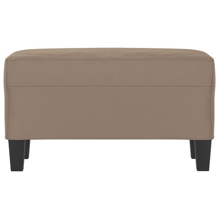 Bänk Taupe 70x35x41 cm mikrofibertyg