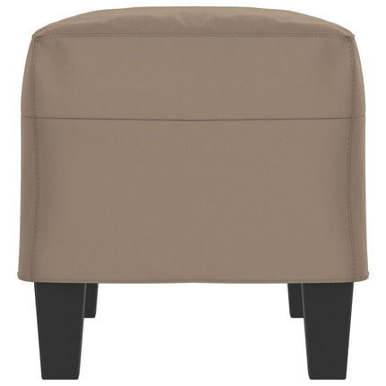 Bänk Taupe 70x35x41 cm mikrofibertyg