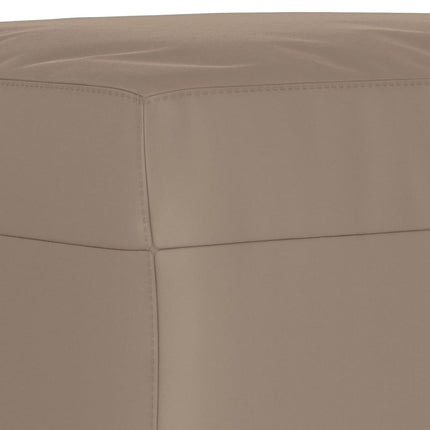 Bänk Taupe 100x35x41 cm mikrofibertyg