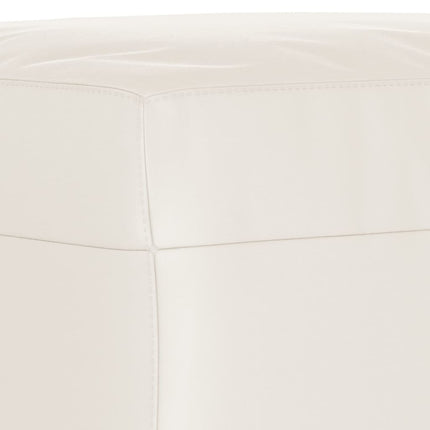Bänk Beige 100x35x41 cm mikrofibertyg