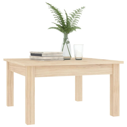 Soffbord 55x55x30 cm massiv furu