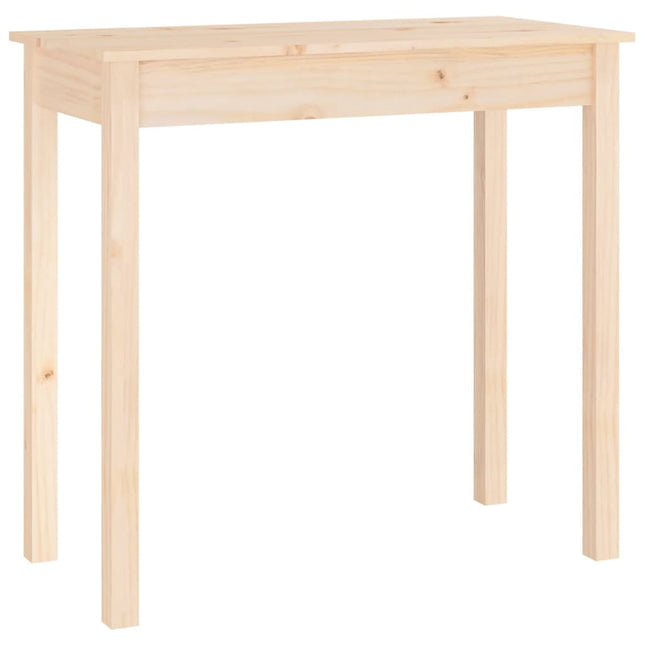 Konsolbord 80x40x75 cm massiv furu