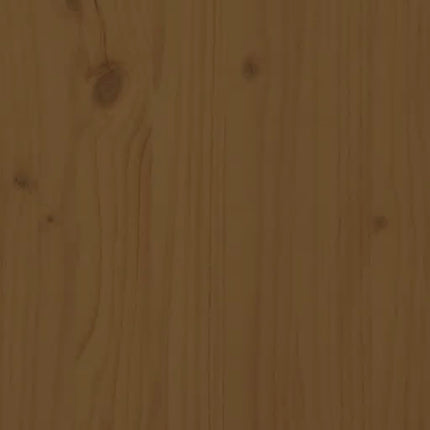 Soffbord honungsbrun 55x55x40 cm massiv furu