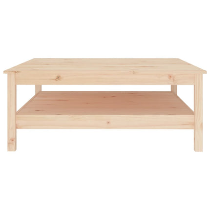 Soffbord 100x100x40 cm massivt trä furu