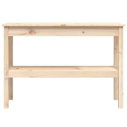 Konsolbord 110x40x75 cm massiv furu