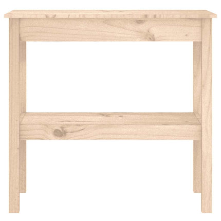 Konsolbord 80x40x75 cm massiv furu