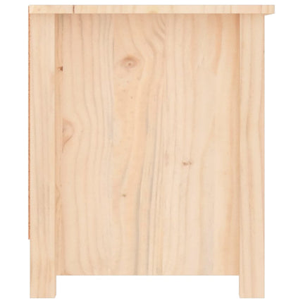 Skoskåp 110x38x45,5 cm massiv furu