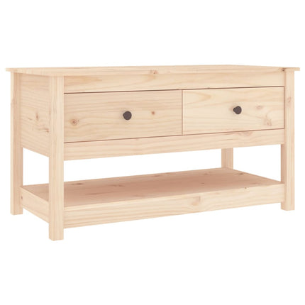 Soffbord 102x49x55 cm massiv furu
