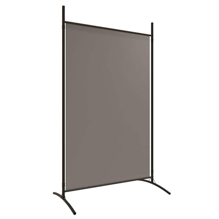 Rumsavdelare 5 paneler antracit 433x180 cm tyg